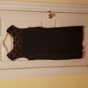 Black illusion sheath dress by Connected Apparel 20W - NWT